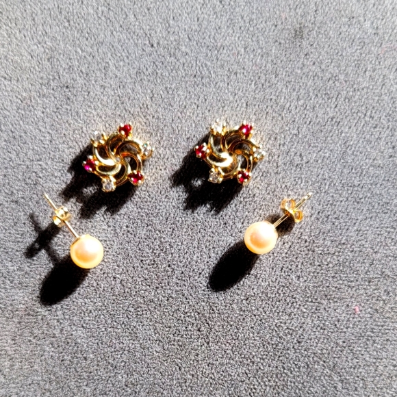 14k gold earrings with jackets